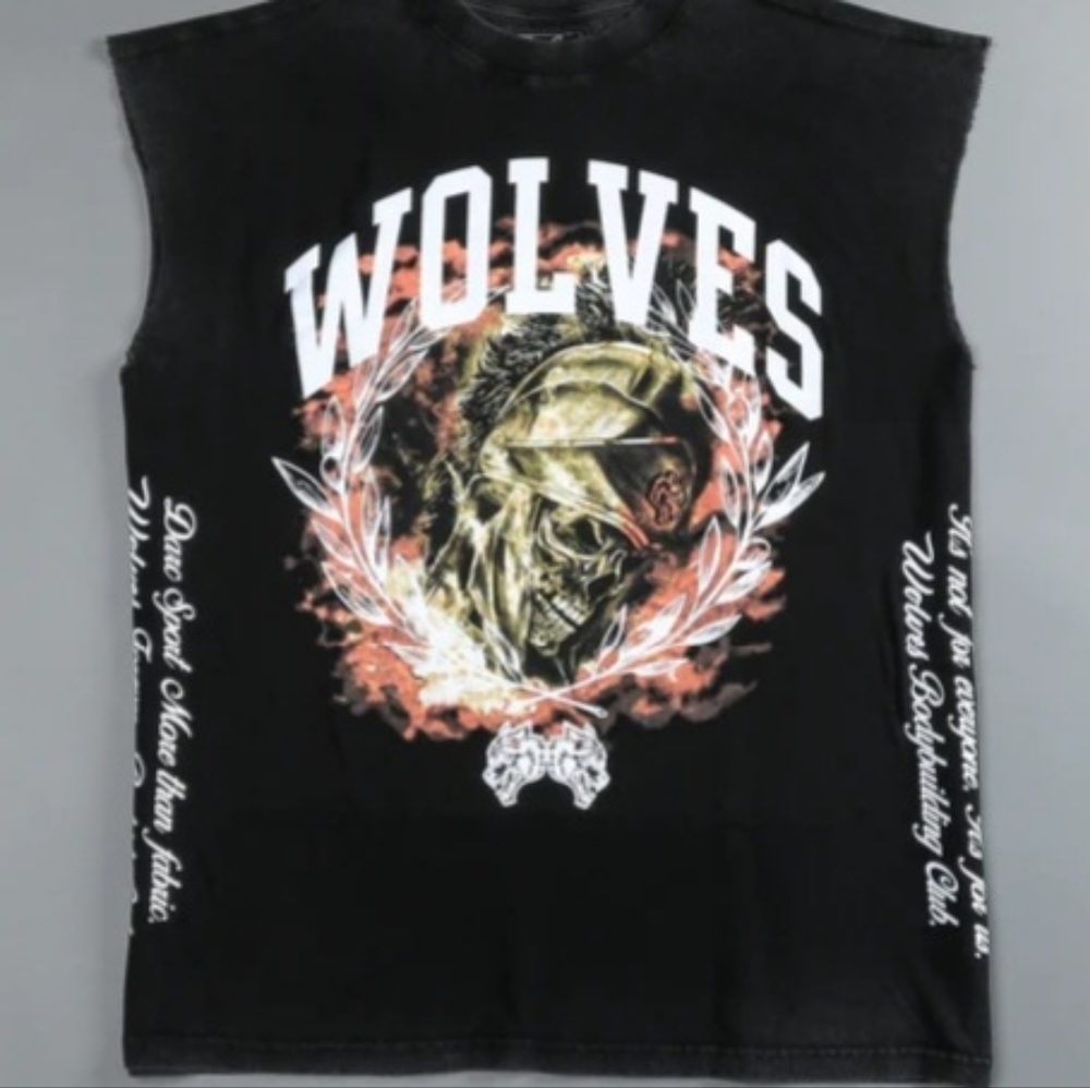 FIGHT OUR DEMONS "PREMIUM VINTAGE" OVERSIZED TEE IN BLACK